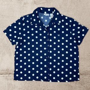 Drapers & Damon's Petites Polka Dot Blouse - PXL